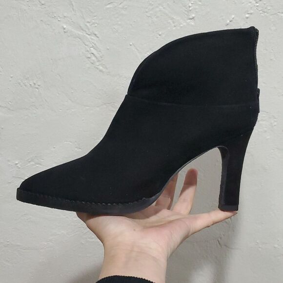 Jon Josef Ryder Suede Booties in Black Size 10 - Picture 5 of 15
